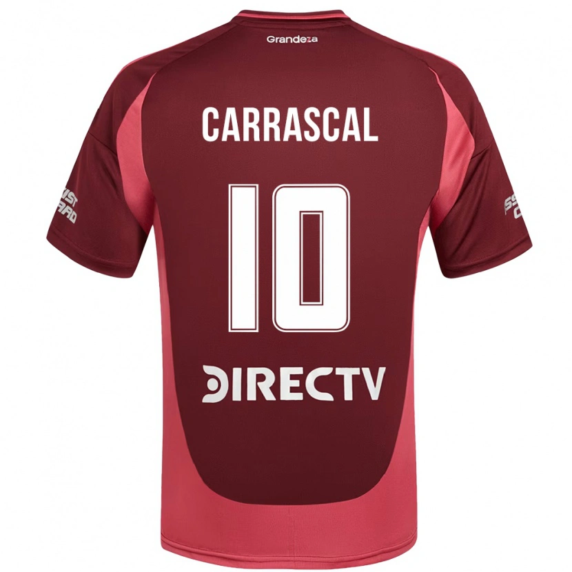 Danxen Dámské Jorge Carrascal #10 Bílá Červená Daleko Hráčské Dresy 2025/26 Dres