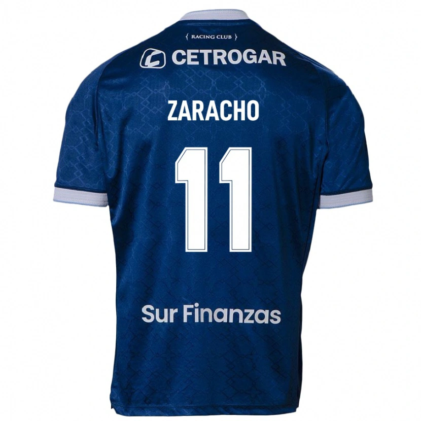Danxen Dámské Matías Zaracho #11 Nebesky Modrá Daleko Hráčské Dresy 2025/26 Dres
