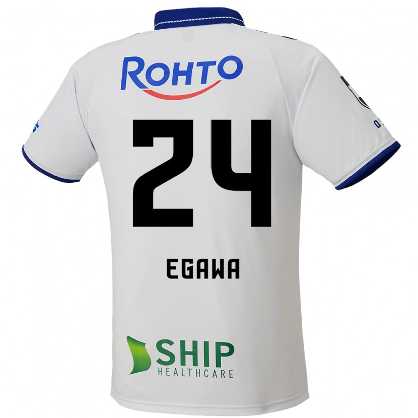 Danxen Dámské Yusei Egawa #24 Modrá Bílá Černá Daleko Hráčské Dresy 2025/26 Dres
