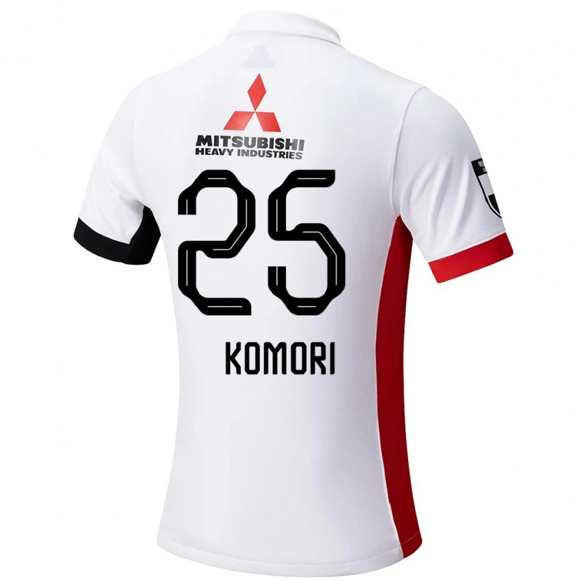Danxen Dámské Haruki Komori #25 Červená Bílá Daleko Hráčské Dresy 2025/26 Dres