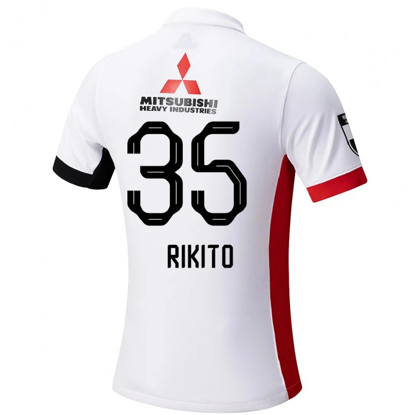 Danxen Dámské Rikito Inoue #35 Červená Bílá Daleko Hráčské Dresy 2025/26 Dres