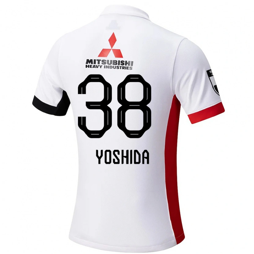 Danxen Dámské Masanobu Yoshida #38 Červená Bílá Daleko Hráčské Dresy 2025/26 Dres