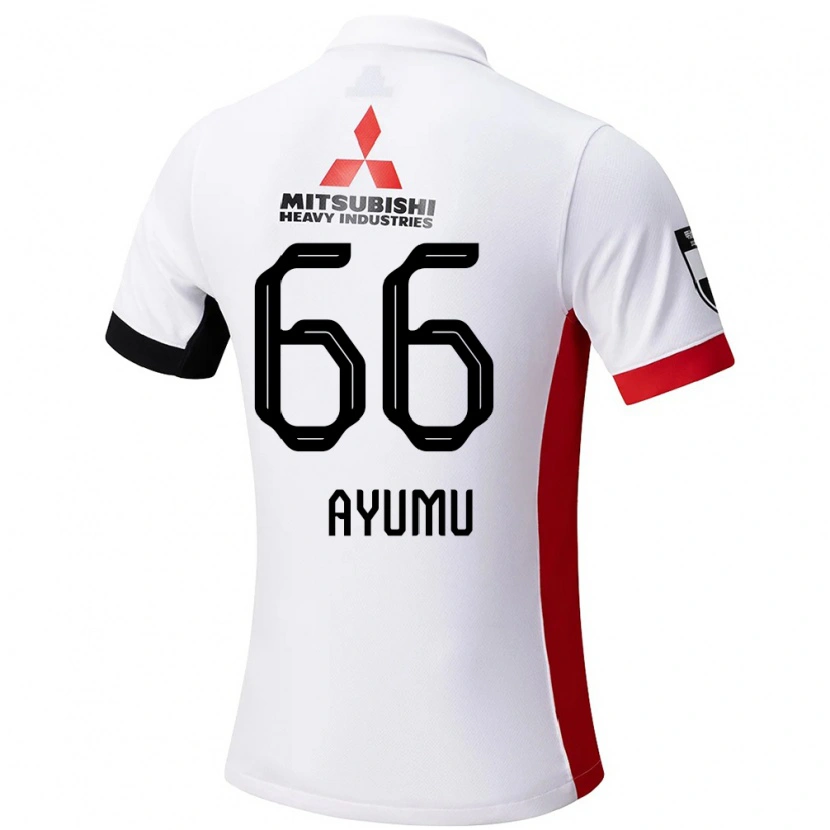 Danxen Dámské Ayumu Ohata #66 Červená Bílá Daleko Hráčské Dresy 2025/26 Dres