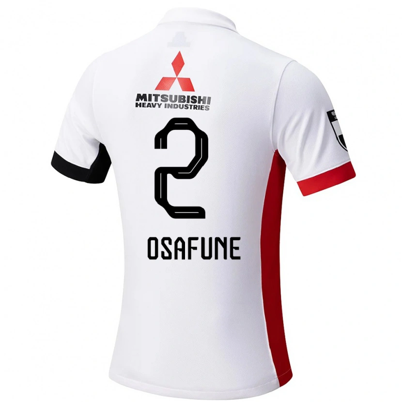 Danxen Dámské Kana Osafune #2 Červená Bílá Daleko Hráčské Dresy 2025/26 Dres