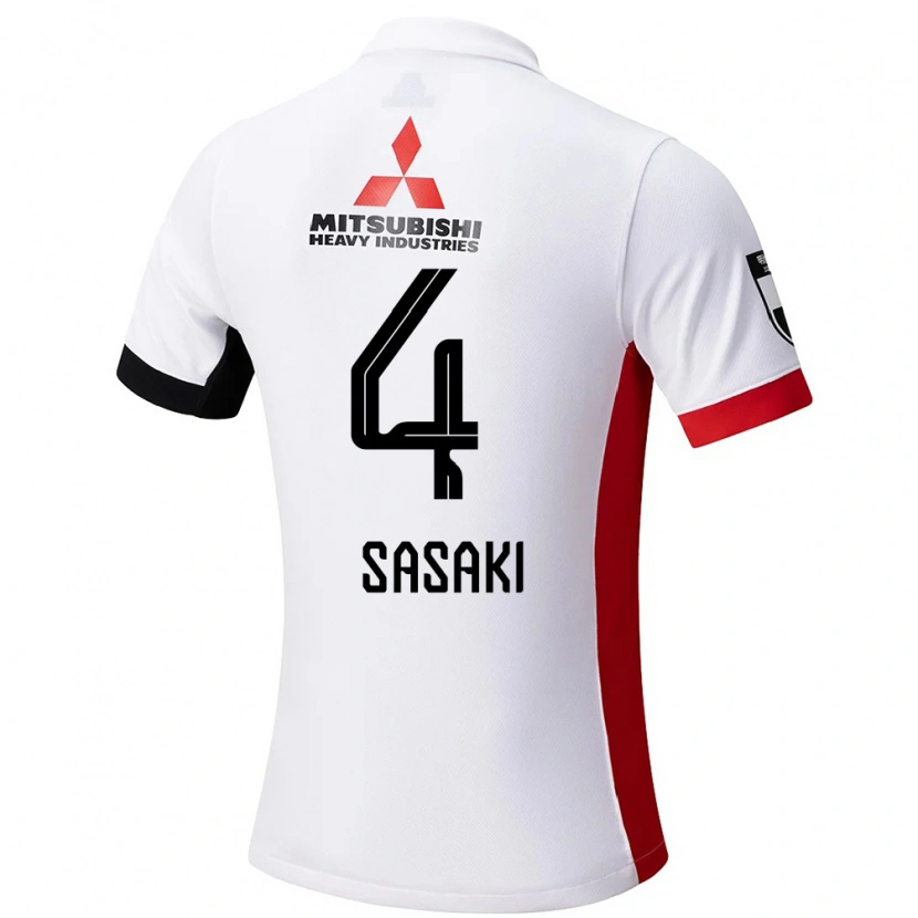 Danxen Dámské Mayu Sasaki #4 Červená Bílá Daleko Hráčské Dresy 2025/26 Dres