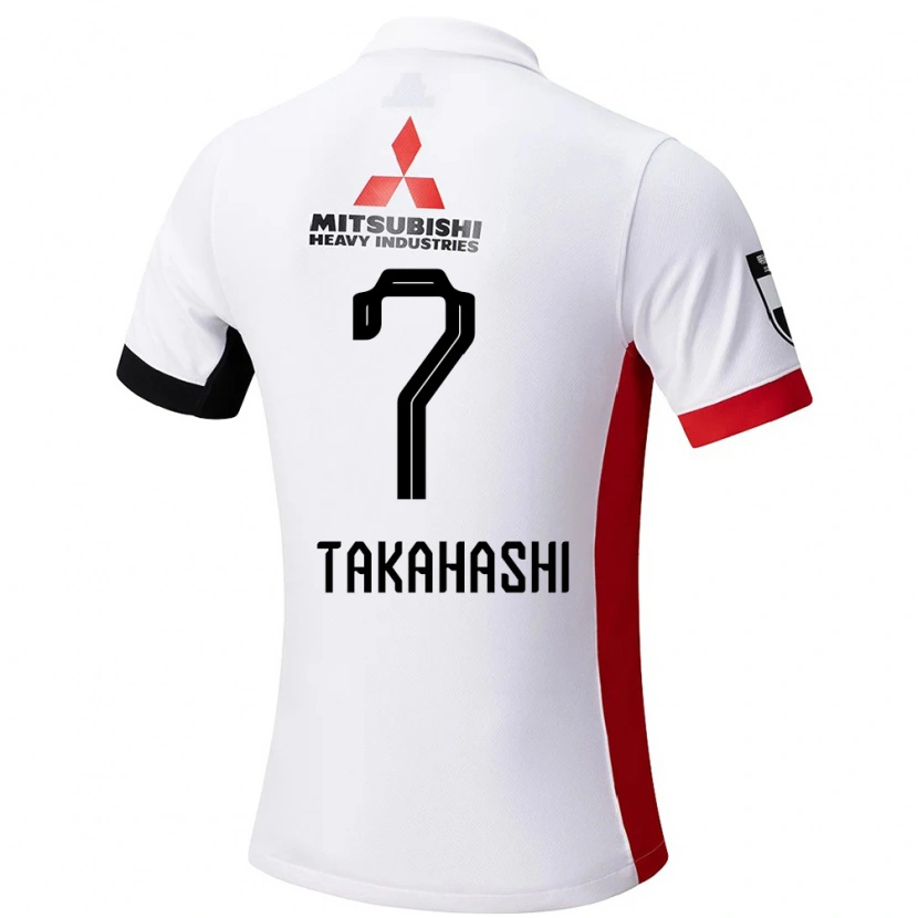 Danxen Dámské Hana Takahashi #7 Červená Bílá Daleko Hráčské Dresy 2025/26 Dres