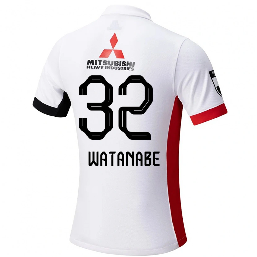 Danxen Dámské Risako Watanabe #32 Červená Bílá Daleko Hráčské Dresy 2025/26 Dres
