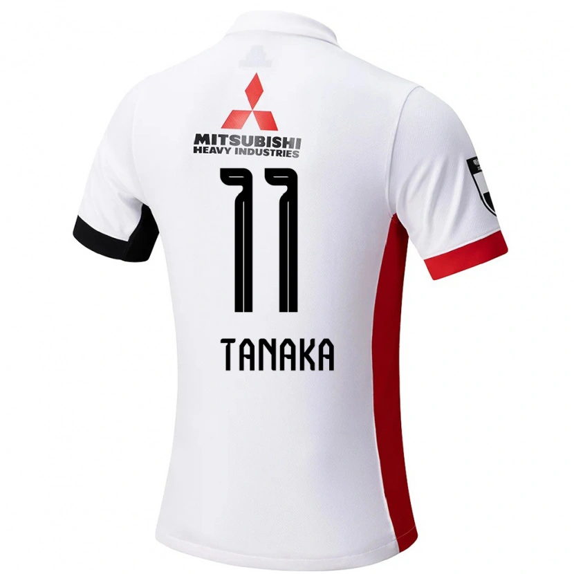 Danxen Dámské Tatsuya Tanaka #11 Červená Bílá Daleko Hráčské Dresy 2025/26 Dres
