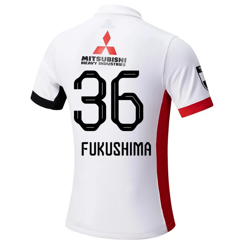 Danxen Dámské Ryuya Fukushima #36 Červená Bílá Daleko Hráčské Dresy 2025/26 Dres