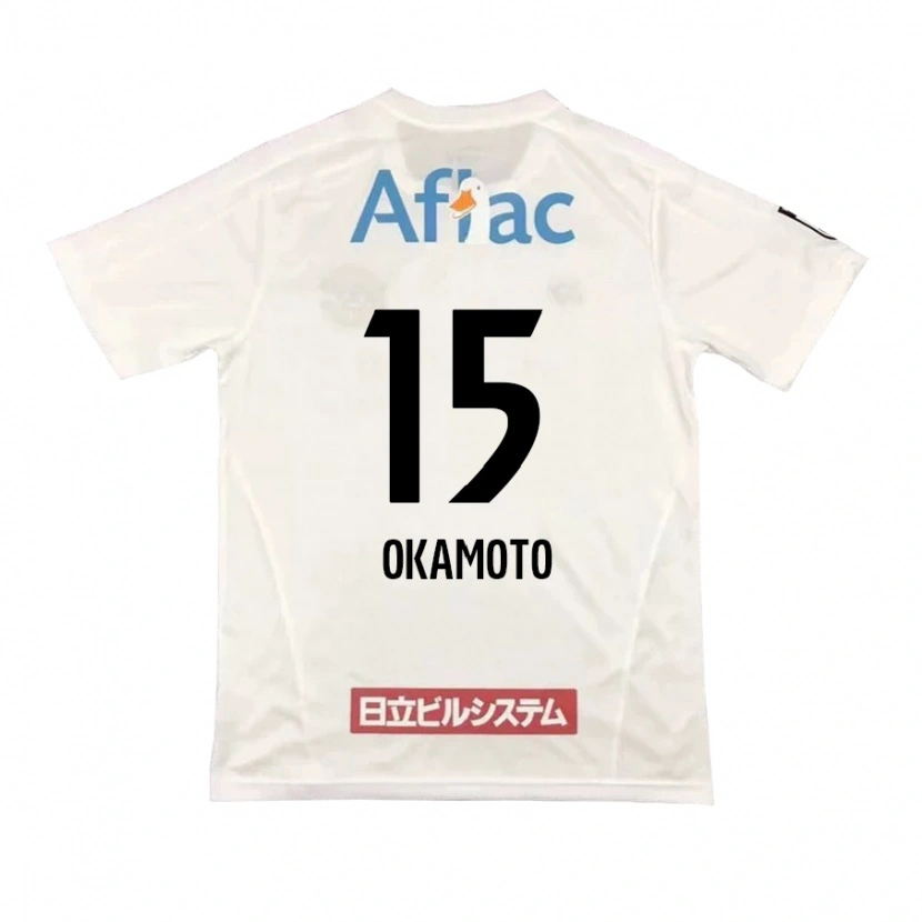 Danxen Dámské Ryoji Okamoto #15 Černá Žlutá Daleko Hráčské Dresy 2025/26 Dres