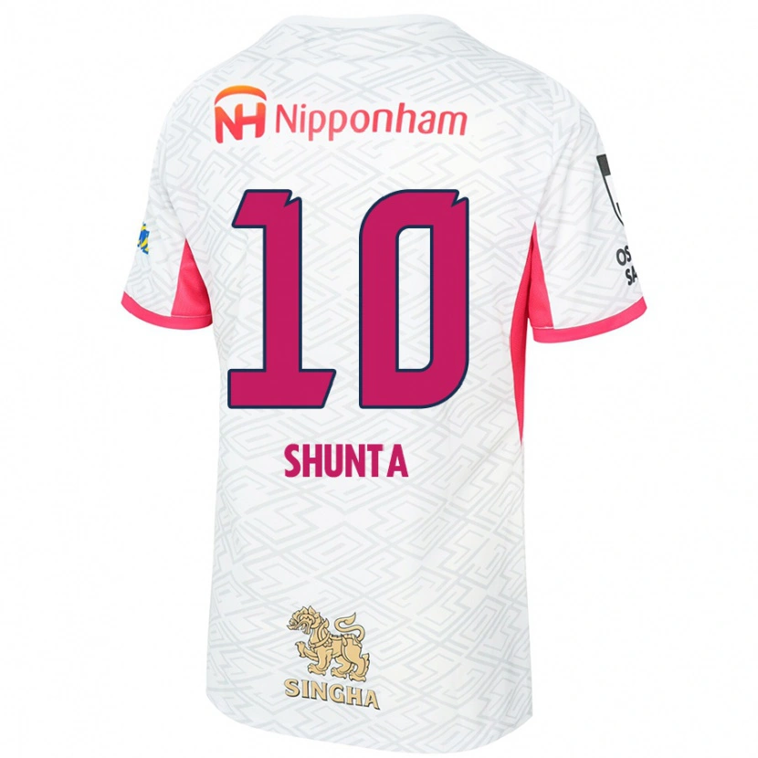 Danxen Dámské Shunta Tanaka #10 Sakura Růžová Bílá Daleko Hráčské Dresy 2025/26 Dres