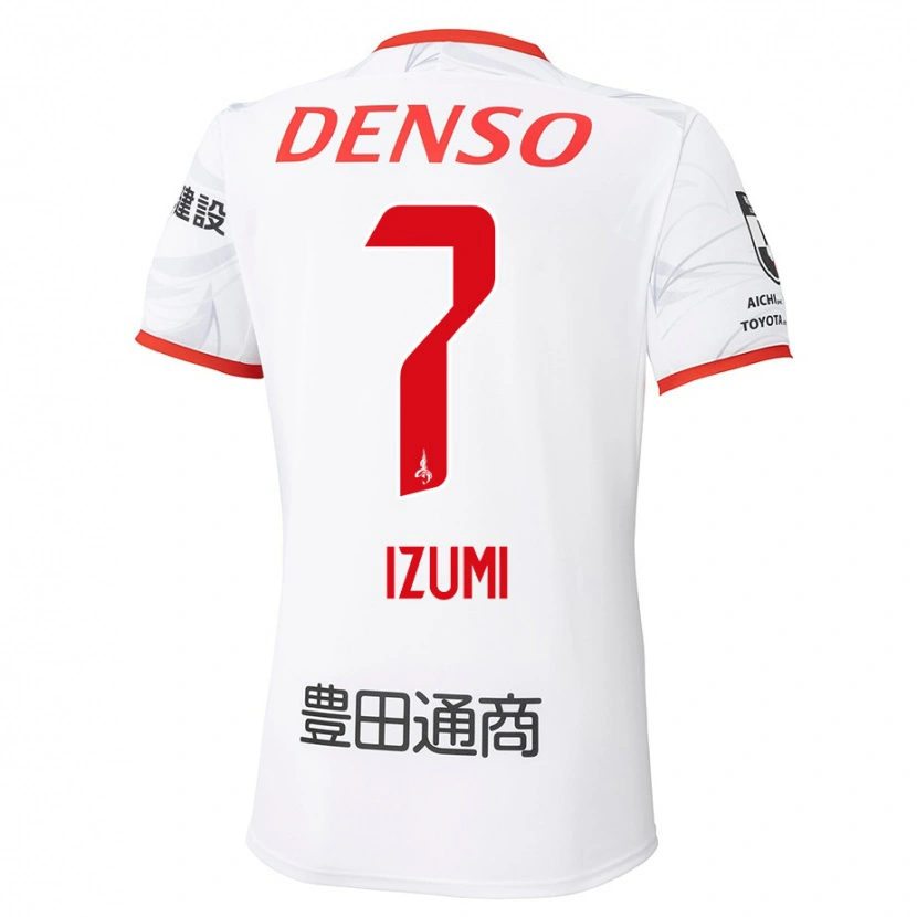 Danxen Dámské Ryuji Izumi #7 Červená Žlutá Daleko Hráčské Dresy 2025/26 Dres