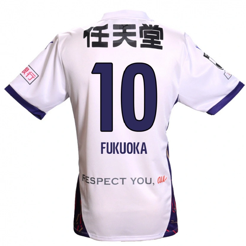 Danxen Dámské Shimpei Fukuoka #10 Fialová Bílá Černá Daleko Hráčské Dresy 2025/26 Dres