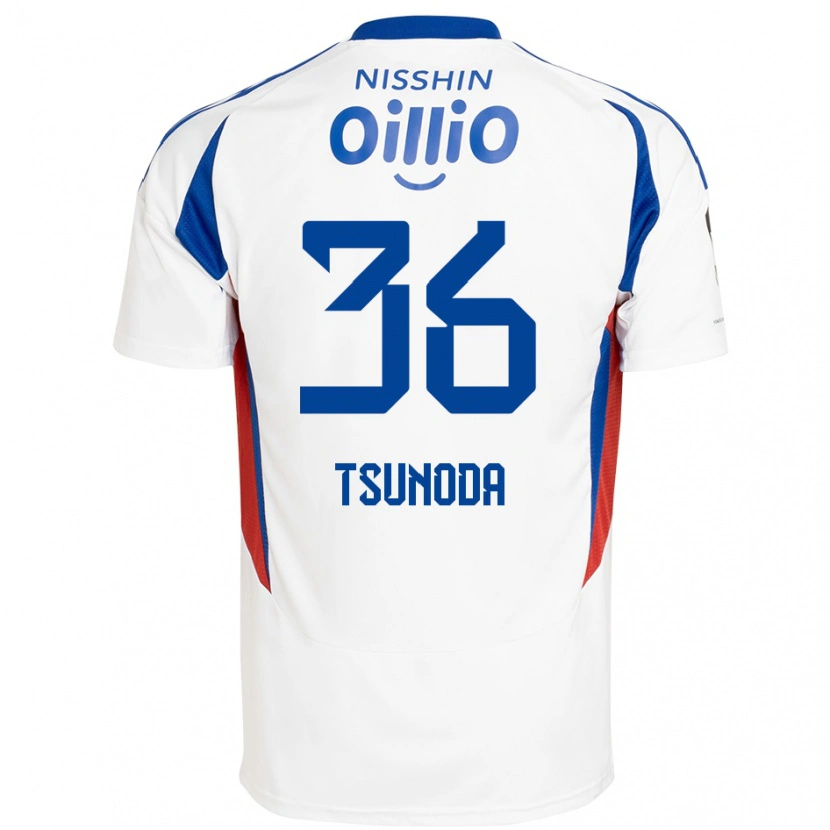 Danxen Dámské Ryotaro Tsunoda #36 Královská Modrá Bílá Daleko Hráčské Dresy 2025/26 Dres