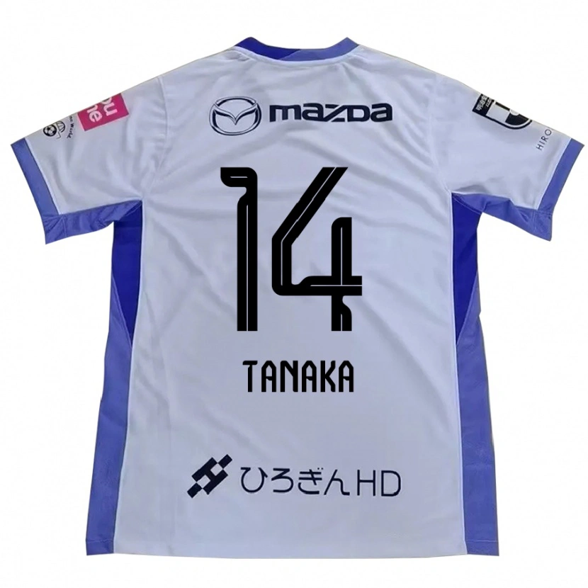Danxen Dámské Satoshi Tanaka #14 Fialová Oranžová Daleko Hráčské Dresy 2025/26 Dres