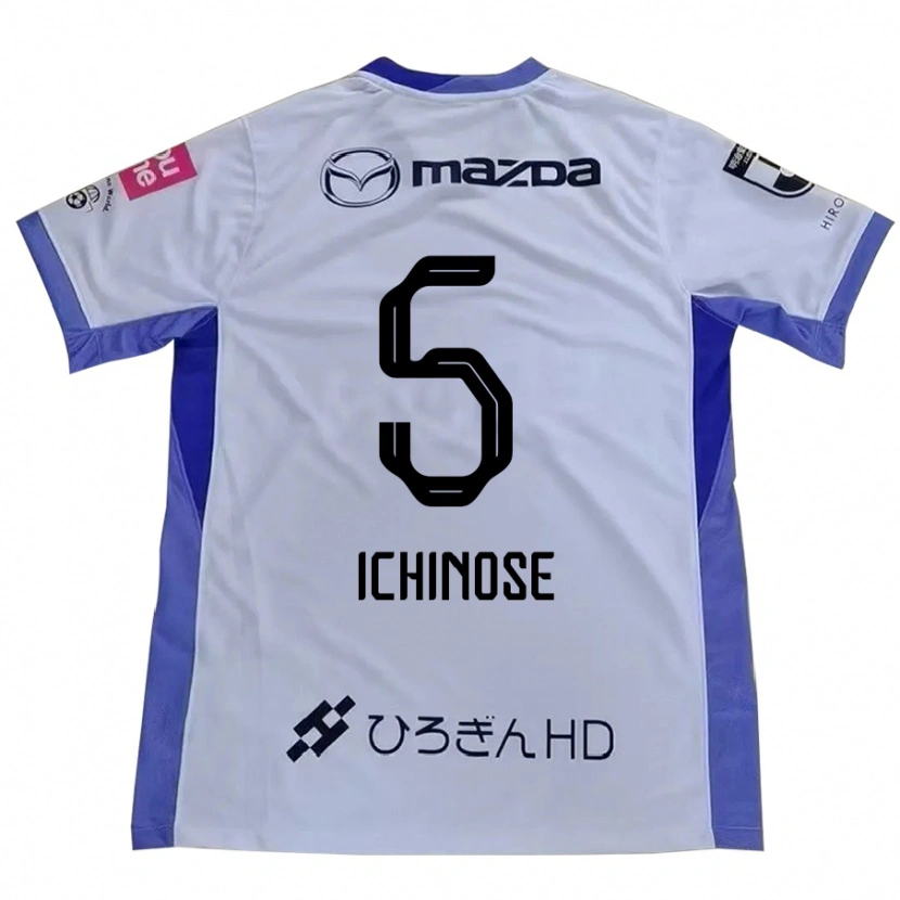 Danxen Dámské Chisato Ichinose #5 Fialová Oranžová Daleko Hráčské Dresy 2025/26 Dres