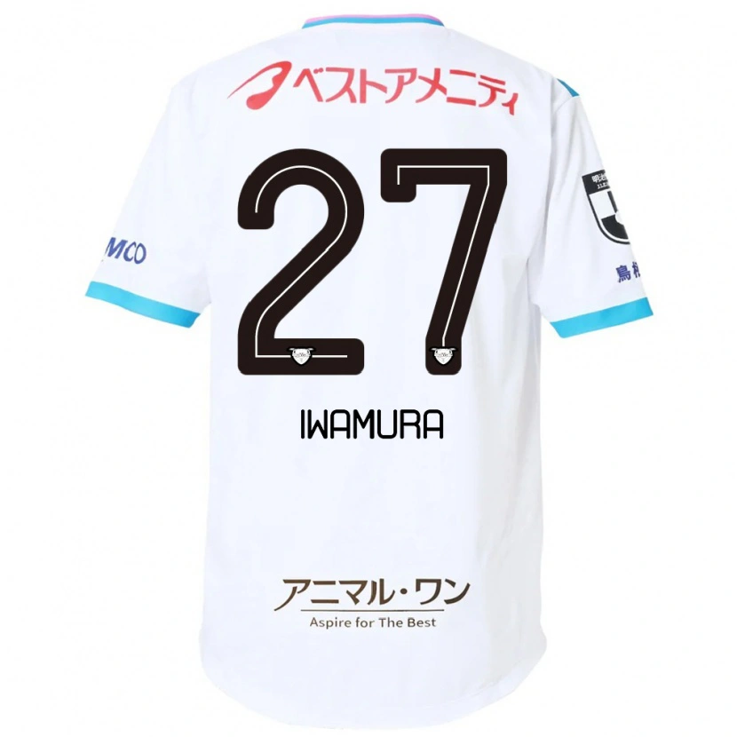 Danxen Dámské Junnosuke Iwamura #27 Modrá Růžová Daleko Hráčské Dresy 2025/26 Dres
