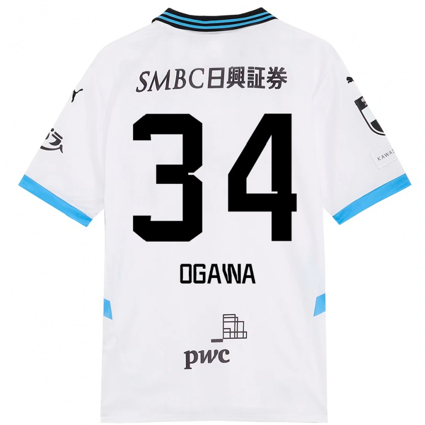 Danxen Dámské Hiroto Ogawa #34 Nebesky Modrá Černá Daleko Hráčské Dresy 2025/26 Dres