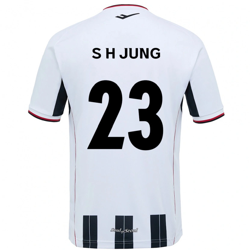 Danxen Dámské Hyeon-Soo Jung #23 Černá Červená Daleko Hráčské Dresy 2025/26 Dres