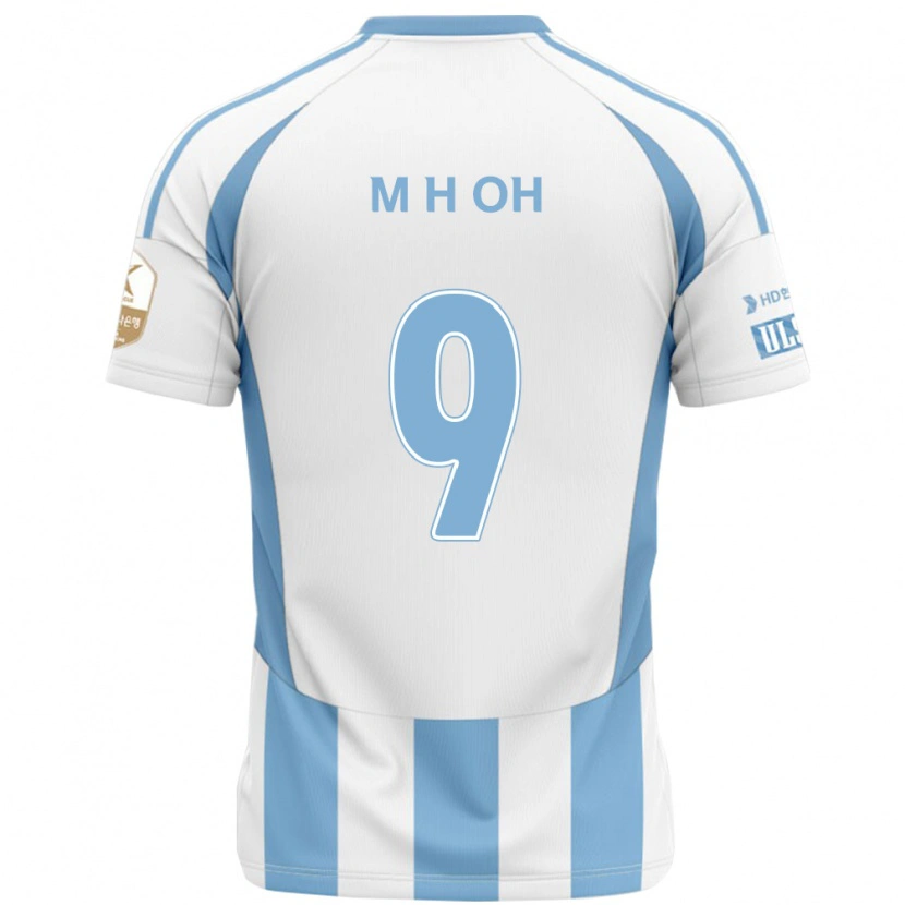 Danxen Dámské Hyun-Min Oh #9 Královská Modrá Žlutá Daleko Hráčské Dresy 2025/26 Dres