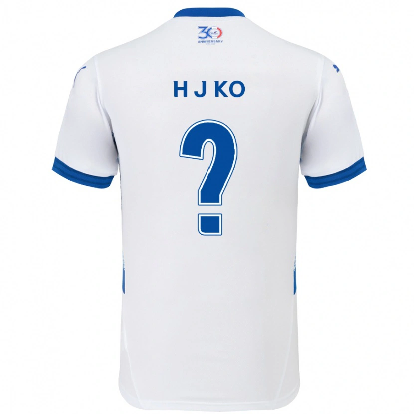 Danxen Dámské Jong-Hyun Ko #0 Královská Modrá Bílá Daleko Hráčské Dresy 2025/26 Dres
