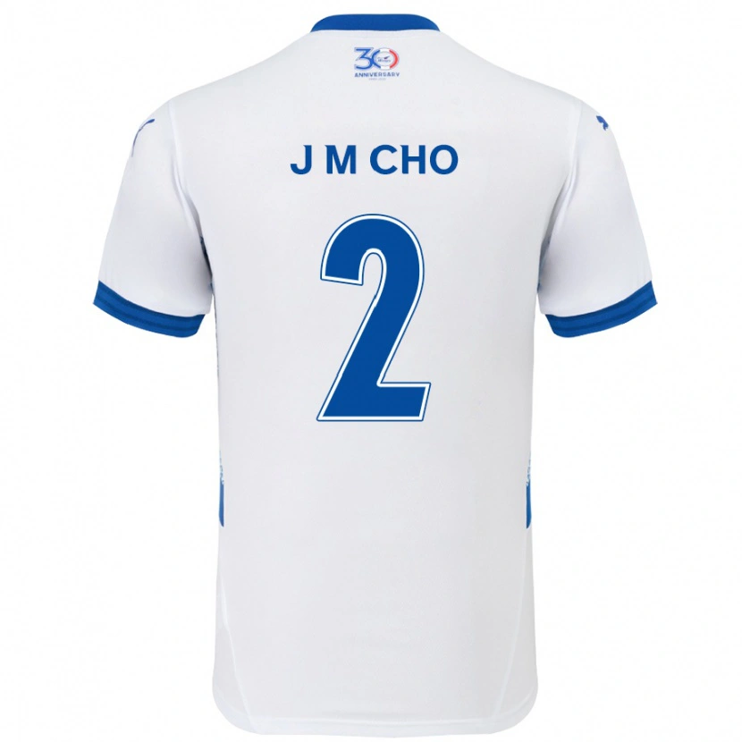 Danxen Dámské Min-Jae Cho #2 Královská Modrá Bílá Daleko Hráčské Dresy 2025/26 Dres