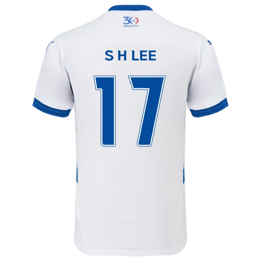 Danxen Dámské Hyun-Seo Lee #17 Královská Modrá Bílá Daleko Hráčské Dresy 2025/26 Dres