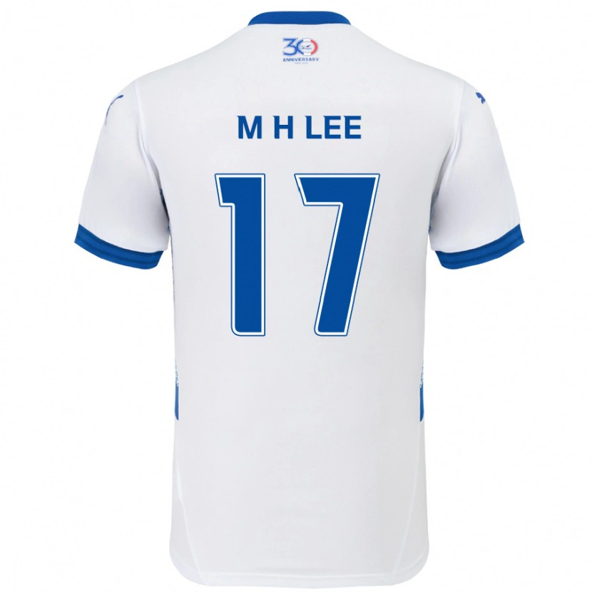 Danxen Dámské Min-Hyuk Lee #17 Královská Modrá Bílá Daleko Hráčské Dresy 2025/26 Dres