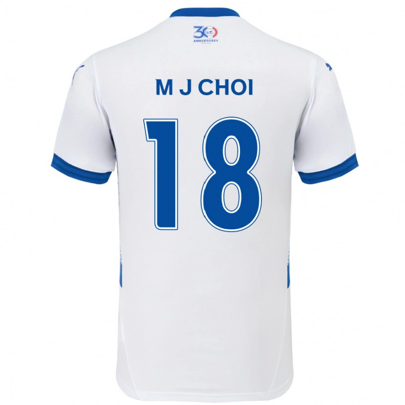 Danxen Dámské Ji-Moog Choi #18 Královská Modrá Bílá Daleko Hráčské Dresy 2025/26 Dres