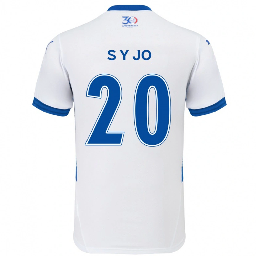 Danxen Dámské Yun-Seong Jo #20 Královská Modrá Bílá Daleko Hráčské Dresy 2025/26 Dres