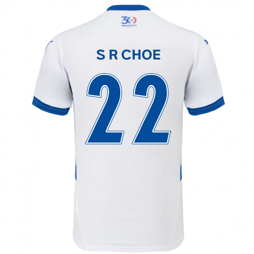Danxen Dámské Ryun-Seong Choe #22 Královská Modrá Bílá Daleko Hráčské Dresy 2025/26 Dres