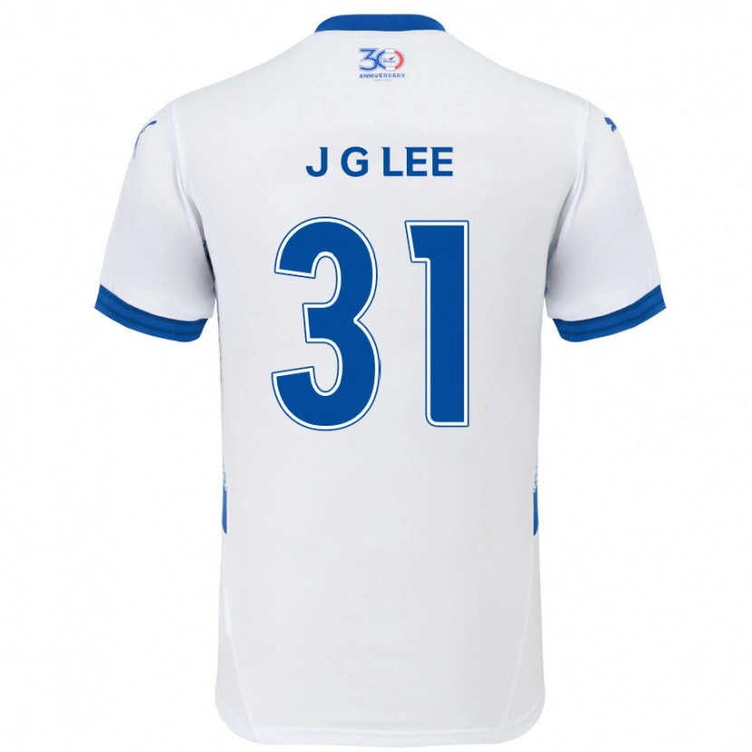 Danxen Dámské Gyeong-Jun Lee #31 Královská Modrá Bílá Daleko Hráčské Dresy 2025/26 Dres