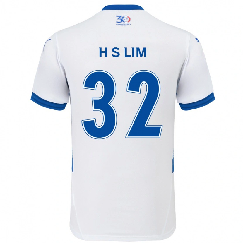 Danxen Dámské Seong-Hyeon Lim #32 Královská Modrá Bílá Daleko Hráčské Dresy 2025/26 Dres