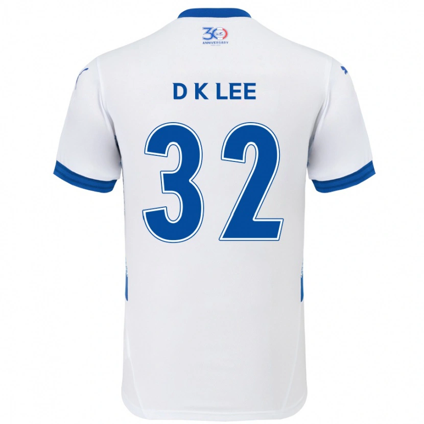 Danxen Dámské Kyu-Dong Lee #32 Královská Modrá Bílá Daleko Hráčské Dresy 2025/26 Dres