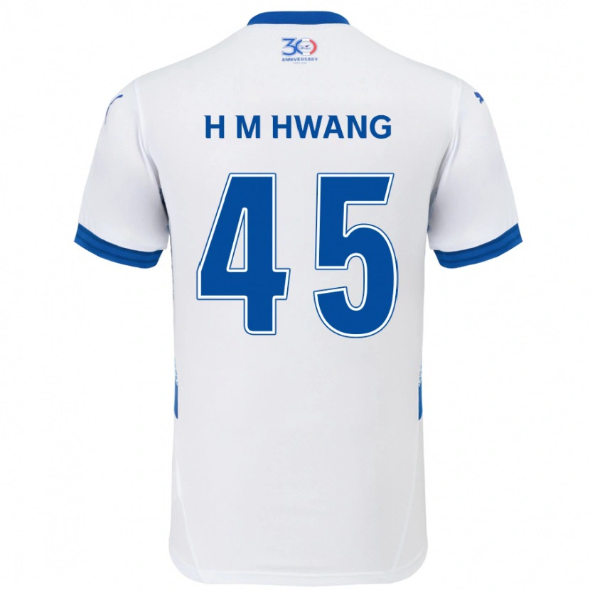 Danxen Dámské Myung-Hyun Hwang #45 Královská Modrá Bílá Daleko Hráčské Dresy 2025/26 Dres