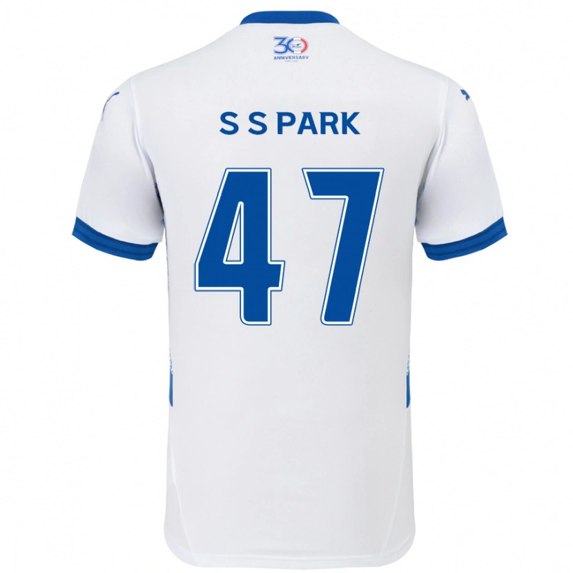 Danxen Dámské Seung-Soo Park #47 Královská Modrá Bílá Daleko Hráčské Dresy 2025/26 Dres