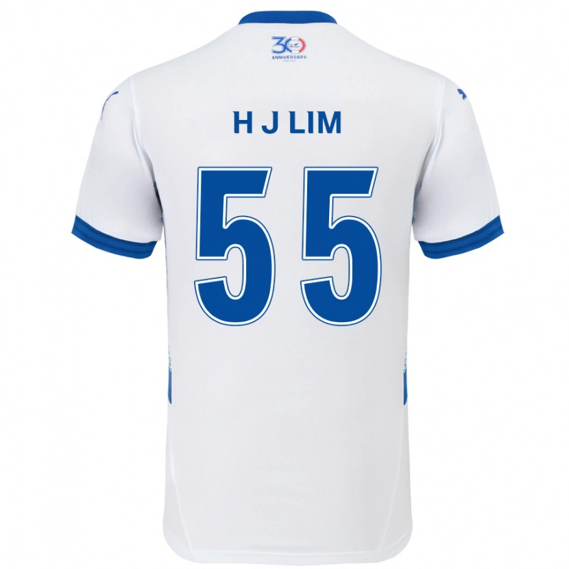 Danxen Dámské Ji-Hoon Lim #55 Královská Modrá Bílá Daleko Hráčské Dresy 2025/26 Dres