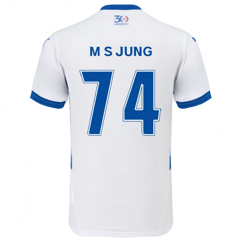 Danxen Dámské Sung-Min Jung #74 Královská Modrá Bílá Daleko Hráčské Dresy 2025/26 Dres