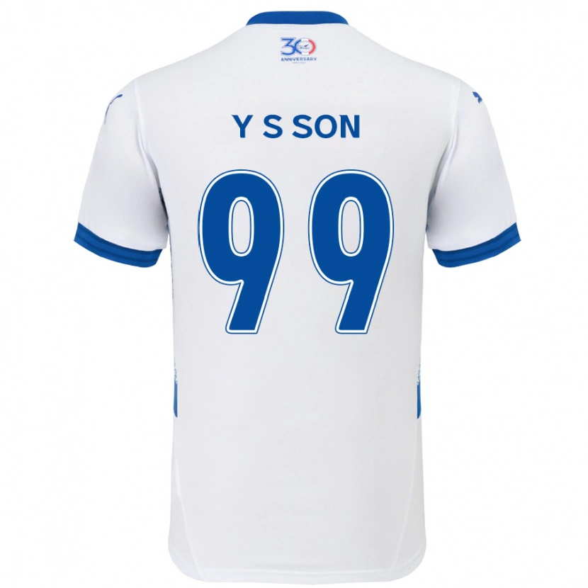 Danxen Dámské Suk-Yong Son #99 Královská Modrá Bílá Daleko Hráčské Dresy 2025/26 Dres