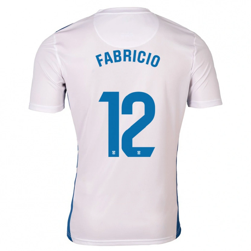 Danxen Dámské Fabricio #12 Bílá Modrá Domů Hráčské Dresy 2025/26 Dres