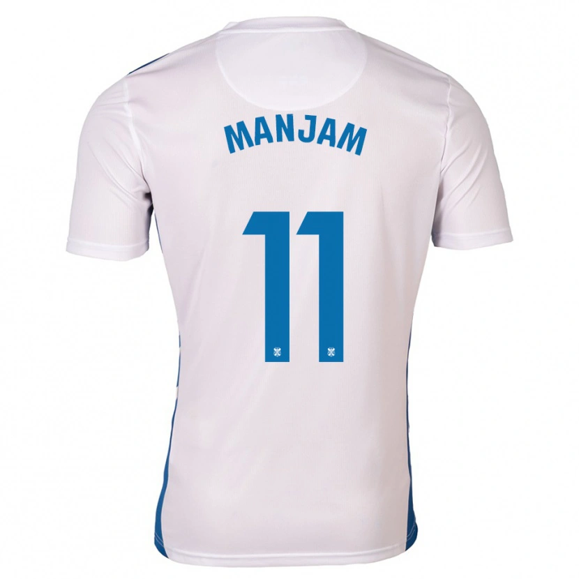Danxen Dámské Alassan Manjam #11 Bílá Modrá Domů Hráčské Dresy 2025/26 Dres