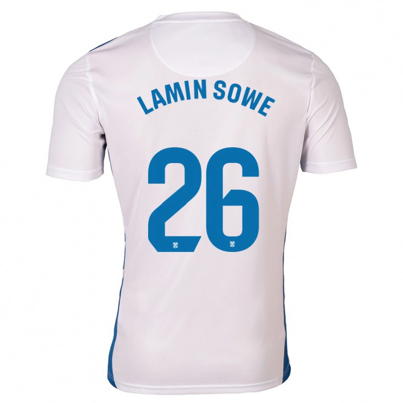 Danxen Dámské Ba Lamin Sowe #26 Bílá Modrá Domů Hráčské Dresy 2025/26 Dres