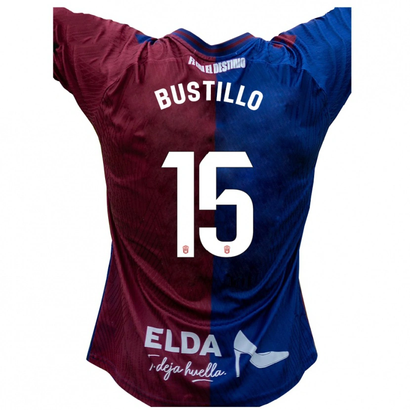 Danxen Dámské Marcos Bustillo #15 Modrá Červená Domů Hráčské Dresy 2025/26 Dres