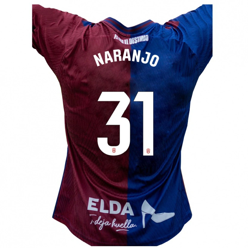 Danxen Dámské David Naranjo #31 Modrá Červená Domů Hráčské Dresy 2025/26 Dres