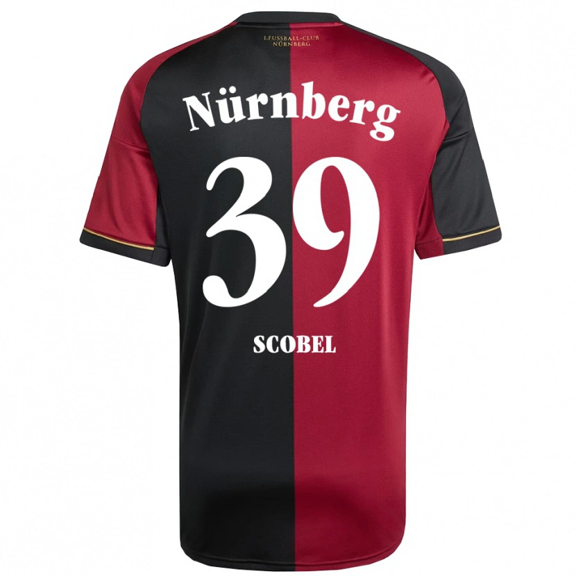 Danxen Dámské Piet Scobel #39 Vínová Černá Domů Hráčské Dresy 2025/26 Dres
