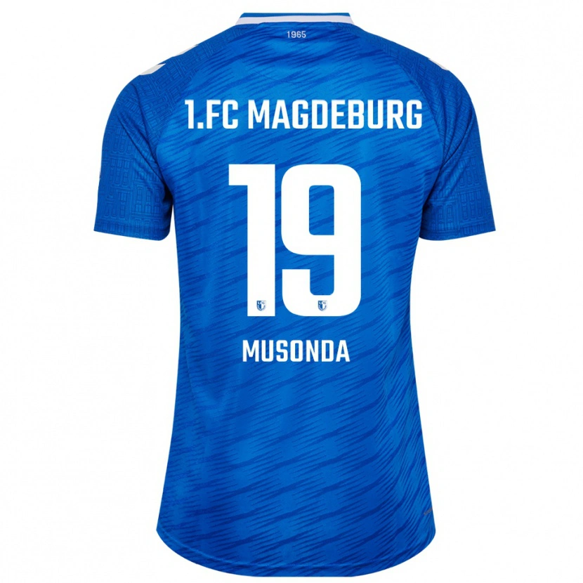 Danxen Dámské Lubambo Musonda #19 Modrá Bílá Domů Hráčské Dresy 2025/26 Dres
