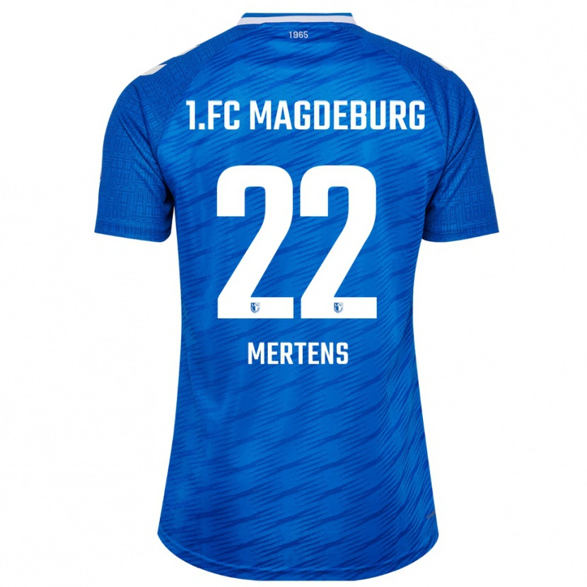 Danxen Dámské Lisann Mertens #22 Modrá Bílá Domů Hráčské Dresy 2025/26 Dres
