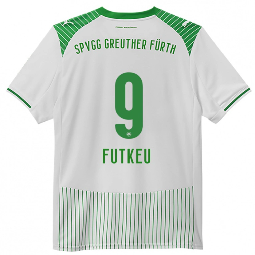 Danxen Dámské Noel Futkeu #9 Bílá Zelená Domů Hráčské Dresy 2025/26 Dres