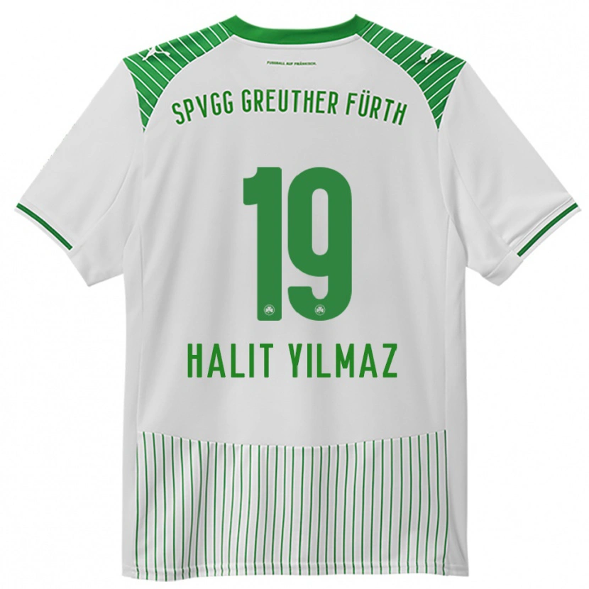 Danxen Dámské Halit Yılmaz #19 Bílá Zelená Domů Hráčské Dresy 2025/26 Dres