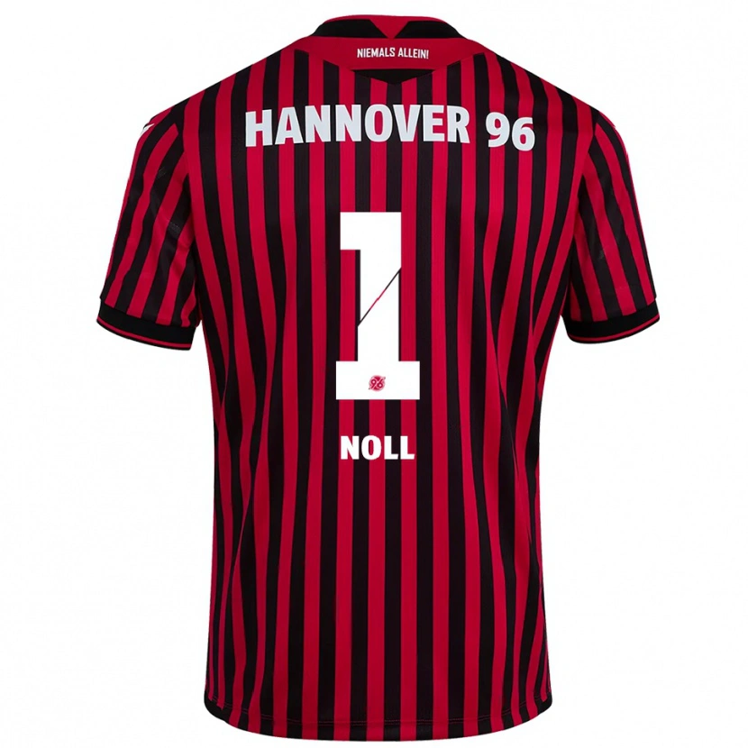 Danxen Dámské Nahuel Noll #1 Červená Černá Domů Hráčské Dresy 2025/26 Dres